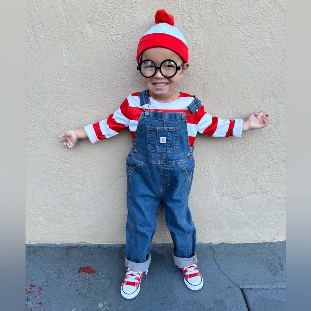 Where’s Waldo Kid’s Halloween Costume 3T